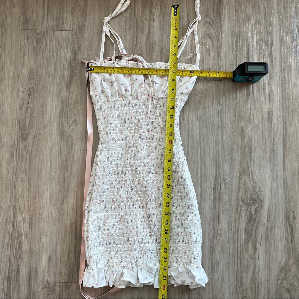 House of CB Allie white mini sun dress - Picture 7 of 7